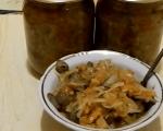 Svampsolyanka recept för vintern: med och utan kål, med kantareller och champinjoner