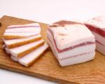 Hungarian lard: recipe and cooking methods Lard with red pepper recipe